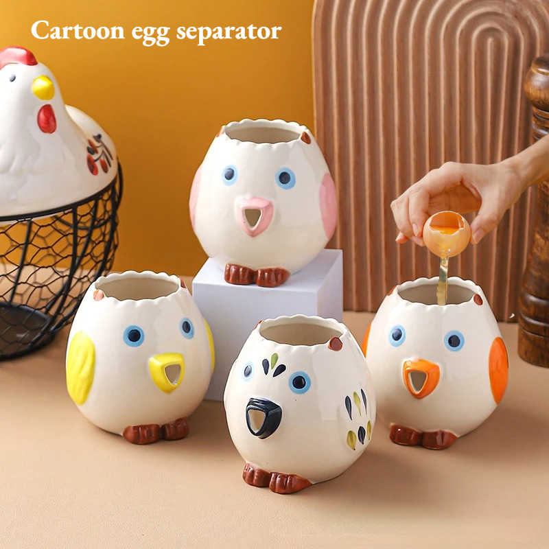 Egg Separator Tool - 식품 등급 귀엽고 창의적인 닭 모양