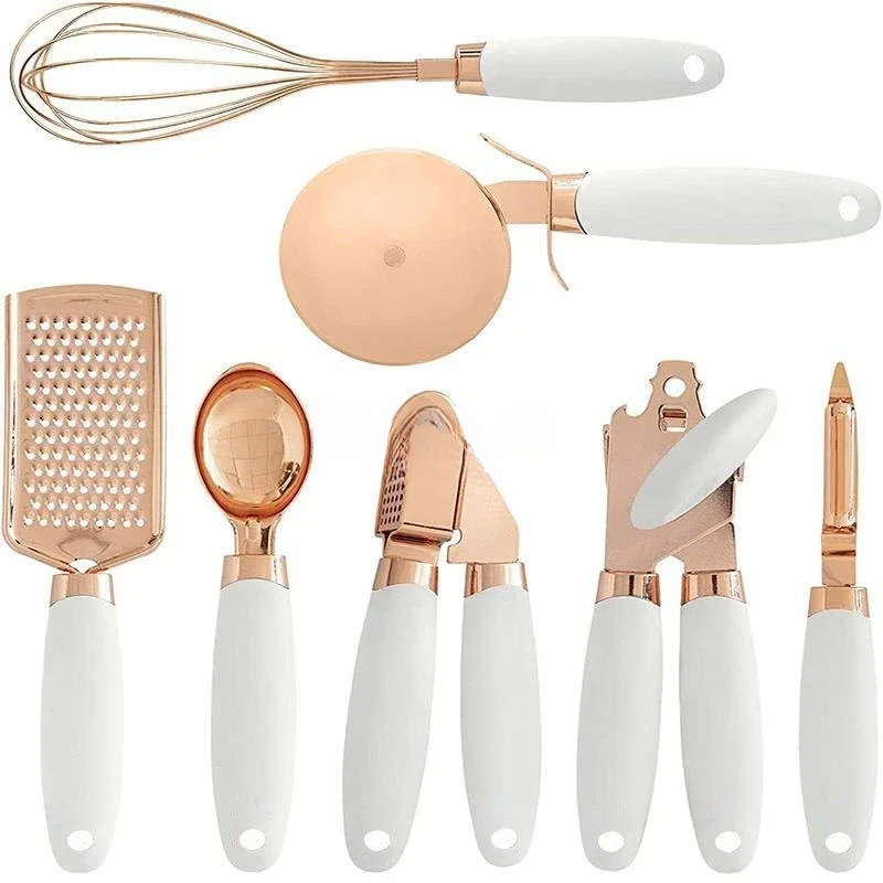 Kitchen Gadgets Gold - 트린켓 도구 액세서리 가젯 마늘 프레스