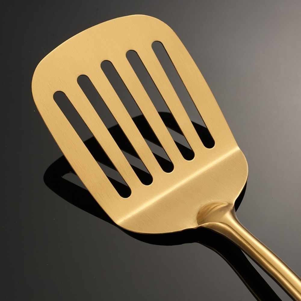 Kitchen Gadgets Gold - 스테인리스 스틸 주방기구 세트 내열 논스틱