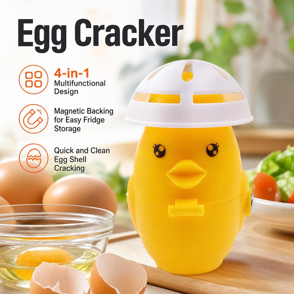 4-in-1 달걀 깨기 도구, 빠른 달걀 개봉기, 노른 - Egg Separator Tool 리뷰 및 가격