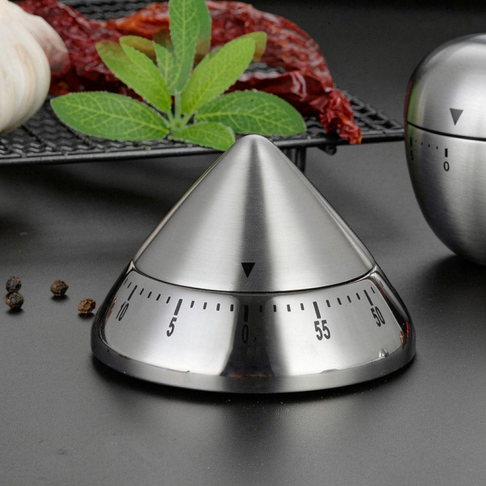 스테인리스 스틸 재질의 기계식 주방 타이머, 수동 알람 - Kitchen Helper Gadgets 리뷰 및 가격