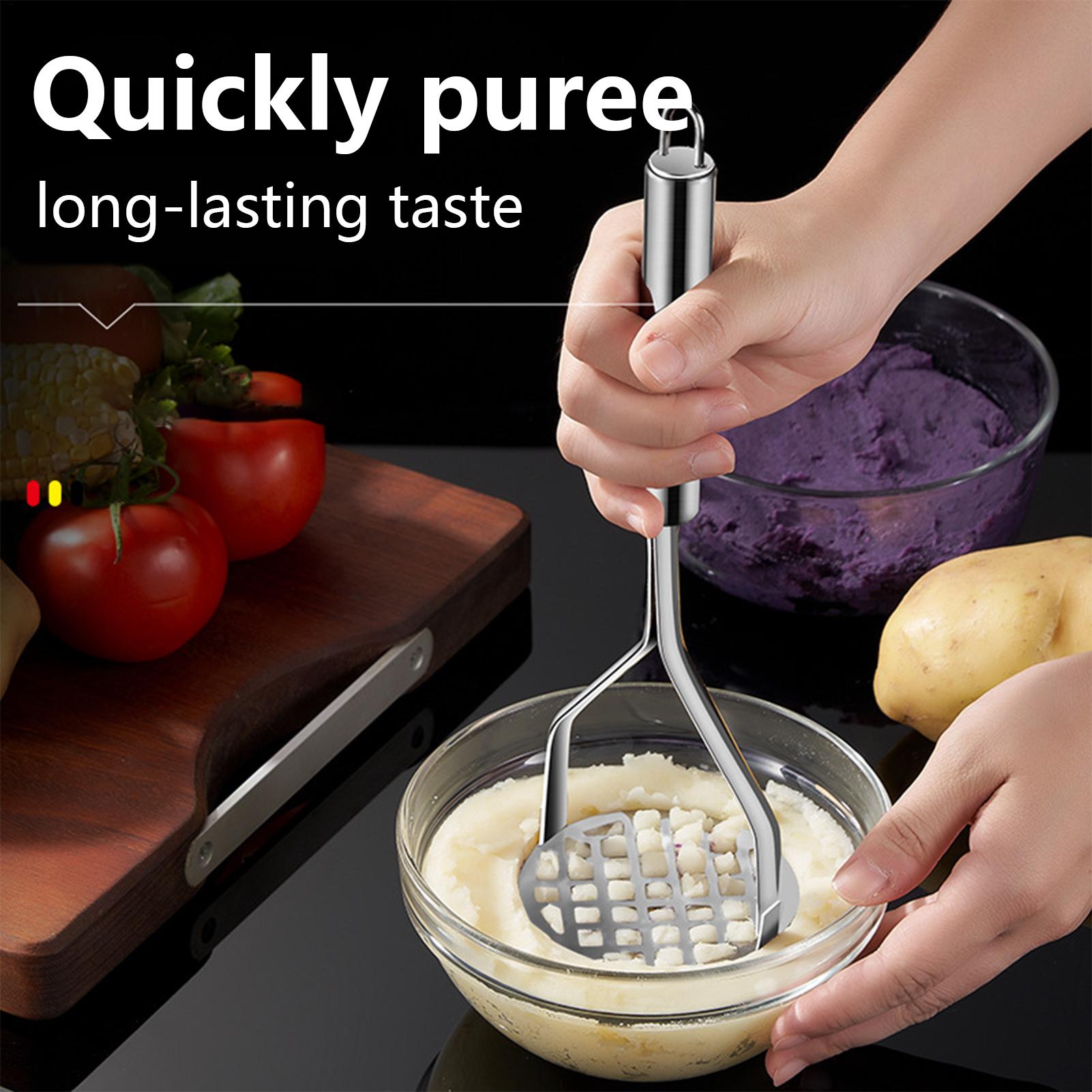 수동 감자 으깨기 스테인레스 스틸 아보카도용 푸드 마셔 - Kitchen Gadgets For Men 리뷰 및 가격