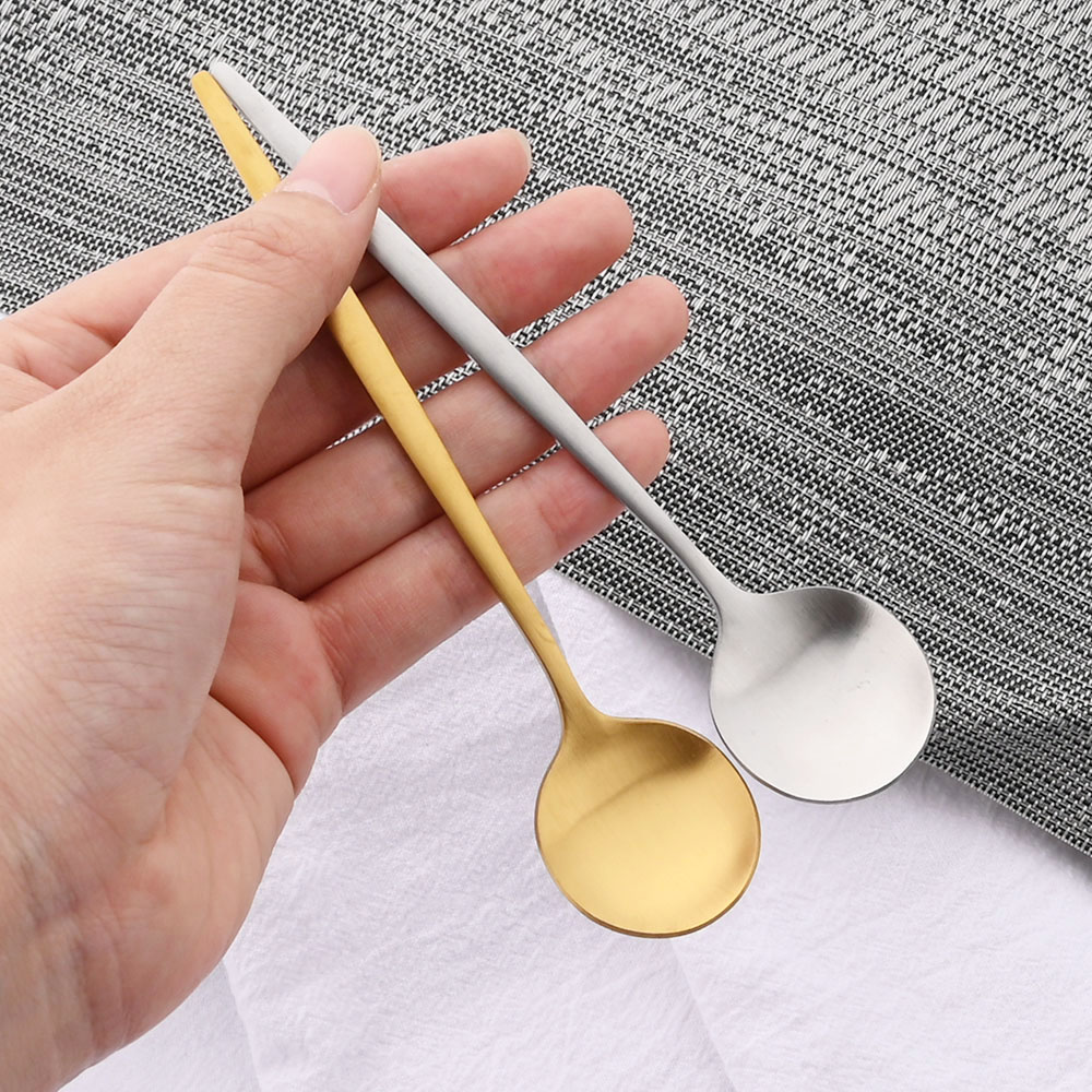 작은 매트 스푼, 차 커피 스터어 미니 스푼, 스테인레 - Kitchen Gadgets Gold 리뷰 및 가격