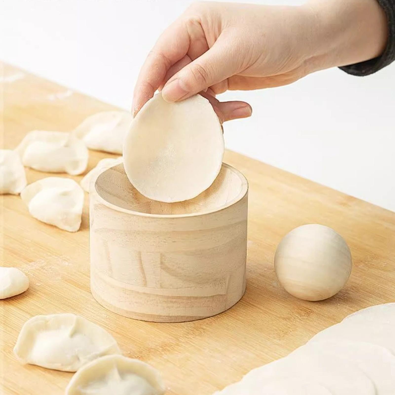 나무 만두피 프레스 메이커 수동 만두피 프레스 몰드 가 - Kitchen Gadgets Dumpling Maker 리뷰 및 가격